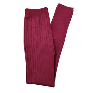 Aeropostale leggings, size medium. Burgundy.
